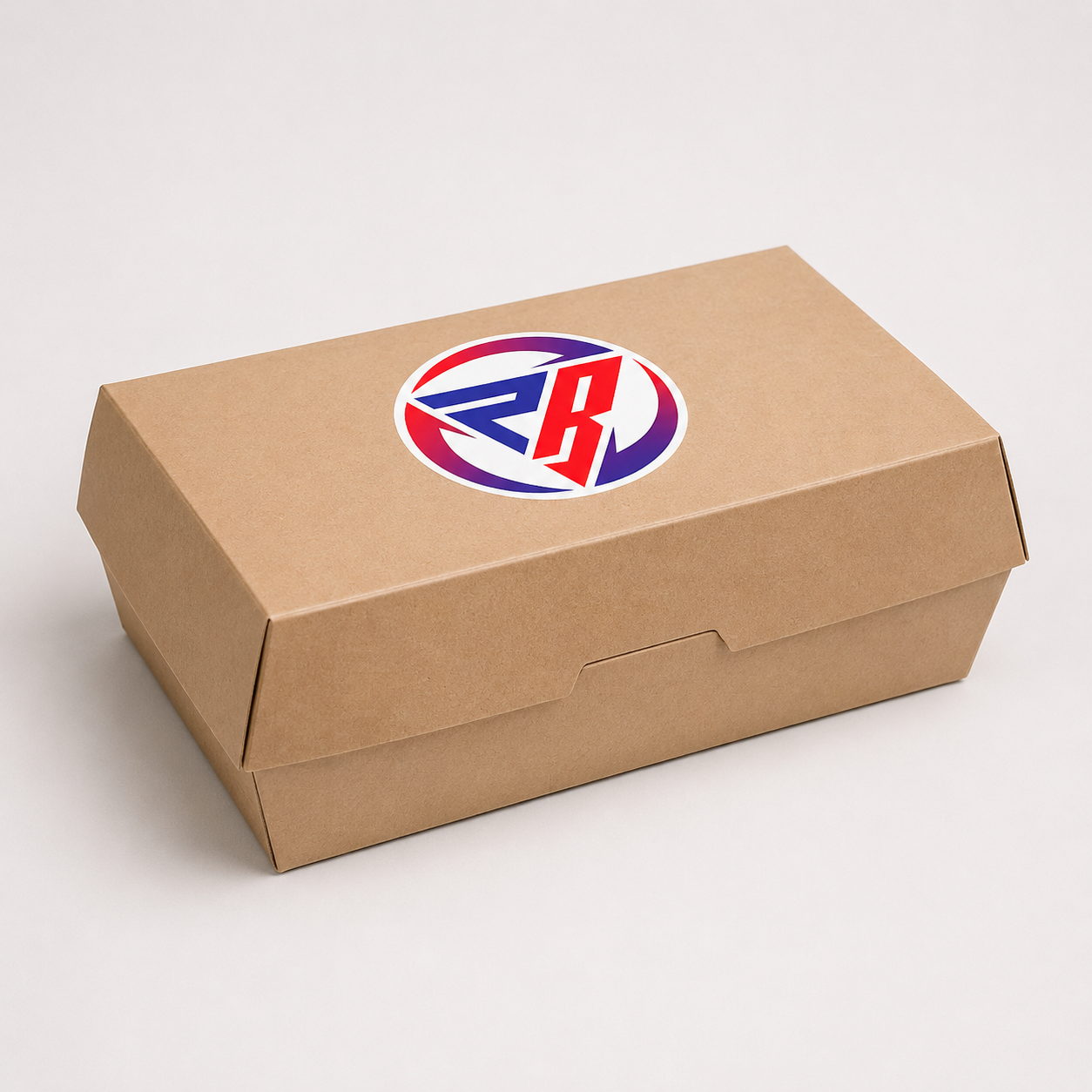 Custom kraft food packaging box