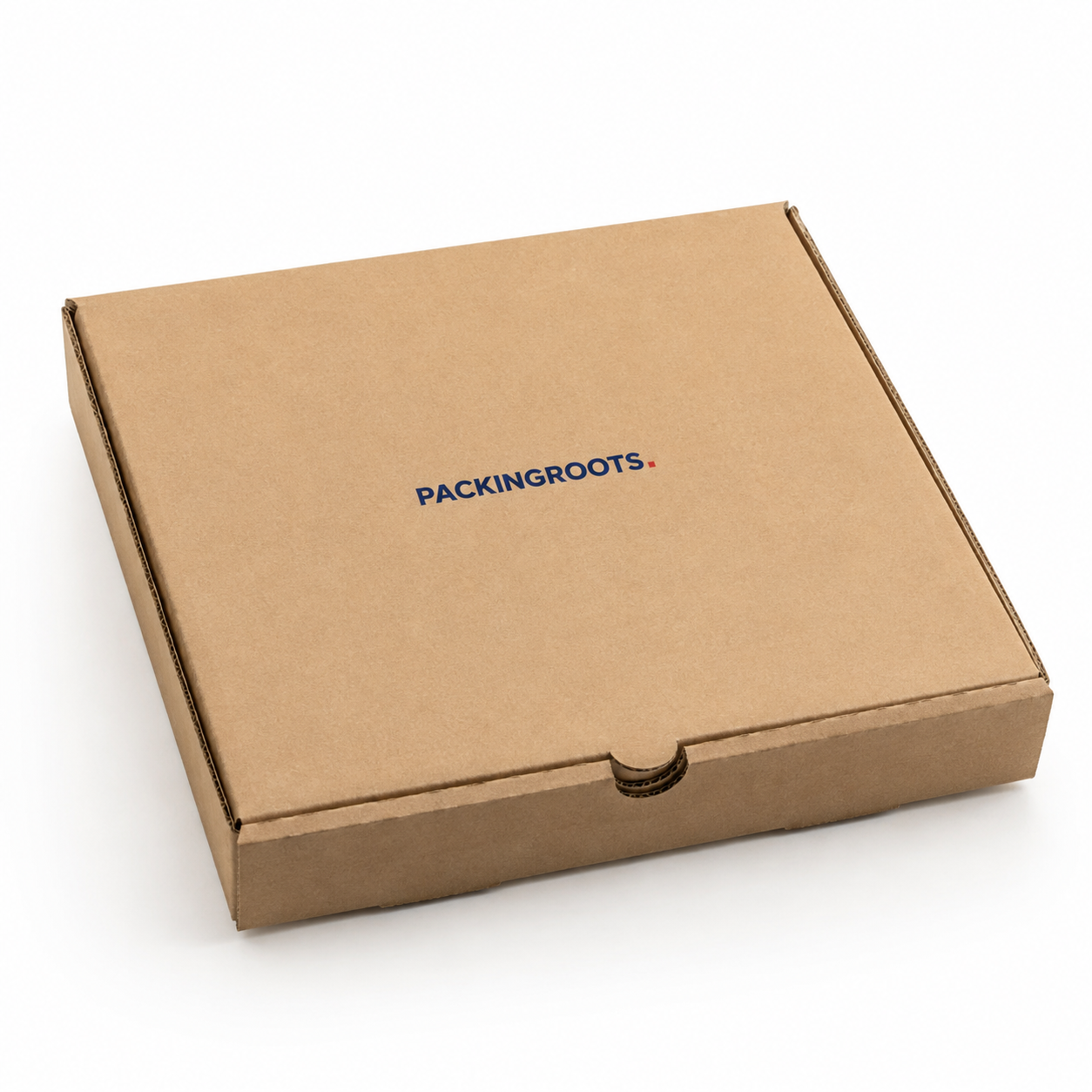 Branded kraft pizza packaging