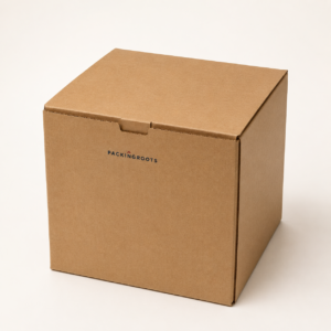 Professional PackingRoots tall kraft corrugated cake box packaging
